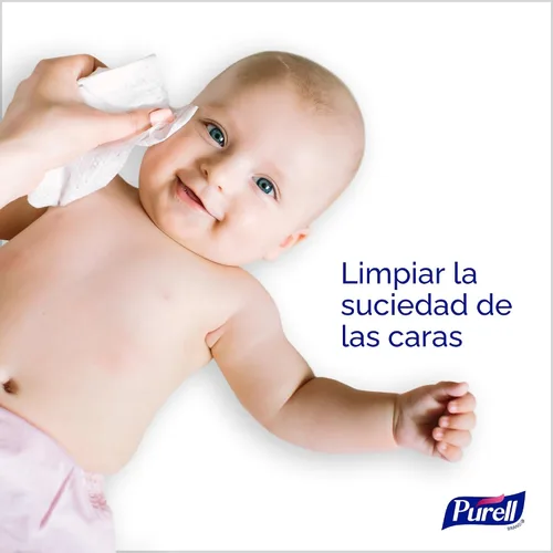 Miniatura 7 de Purell Toallitas de limpieza Clean & Go, para piel y superficie, aroma fresco, paquete de viaje de 20 unidades (pack de 12), 9269-12-CMR