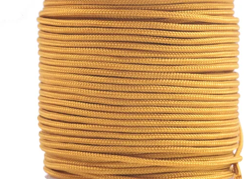 Miniatura 47 de KONMAY 1 rollo de cuerda de nailon para hacer pulseras de 150 yardas, trenzado de nailon Shamballa Macramé/cordón de cuentas de 0.4mm, cordón