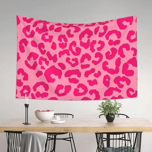 Miniatura 8 de KOSUES Tapiz de labios de beso rosa intenso de los 80 para colgar en la pared, fondo de pared para habitación, póster de arte estético