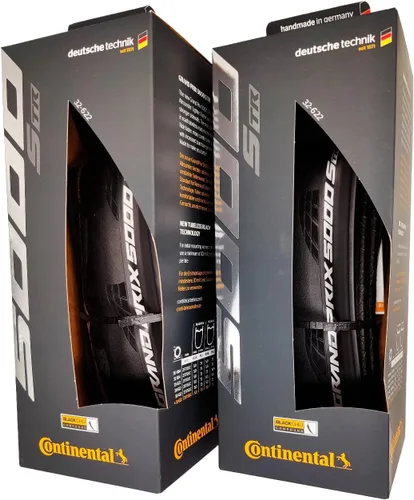 Miniatura 5 de Continental Grand Prix 5000 S TR - Tubeless Road Bike Tire Fast, Light, Durable - BlackChili, Vectran Breaker, LazerGrip, Active Comfort Negro