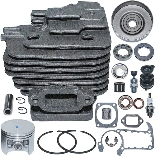 Miniatura 2 de Pistón de cilindro de 1.929 in con kit de junta de tambor de embrague para motosierra Stihl MS361