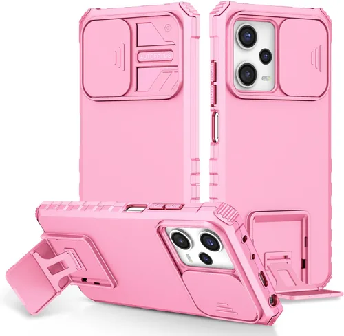 Miniatura 81 de Funda compatible con Xiaomi Redmi Note 12 Pro 4G Dimensional Soporte Ventana Deslizante Teléfono Móvil Funda Protectora a Prueba de Golpes Funda