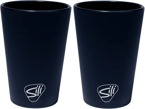 Miniatura 14 de Silipint Vaso de pinta de cerveza de silicona Irrompible, reutilizable y durable Vasos de silicona irrompibles de 450 ml / 16 onzas para fiestas