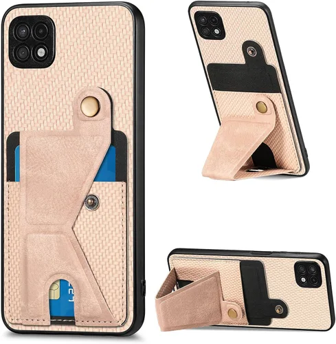 Miniatura 98 de Funda para Xiaomi Poco M5s 4G, Funda para Redmi Note 10 4G / Note 10S 4G / Note 11 SE (India) Funda de cuero PU ranuras para tarjetas Soporte