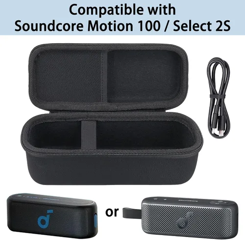 Miniatura 2 de co2CREA Funda rígida compatible con Anker Soundcore Select 2S / Soundcore Motion 100 altavoz portátil Bluetooth