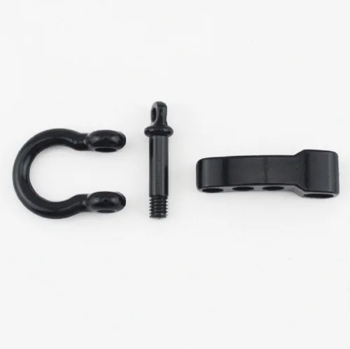 Miniatura 5 de Hewnda 10 Sets Zinc alloy Bow Shackle Umbrella Rope,Adjustable D Umbrella Rope Bracelet Buckle Survival D