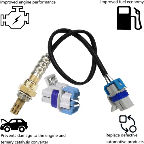 Miniatura 3 de Dropwater Reemplazo del sensor de oxígeno O2 trasero aguas abajo para Pontiac 2007 2006 2005 G6 3.5L 3.6L 3.9L, reemplaza # 234-4651 213-1571 OS2217