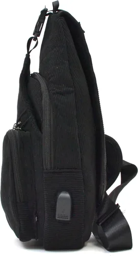 Miniatura 56 de Nupouch Mochila cruzada antirrobo, carga USB, mochila ligera para viajes, senderismo, todos los días