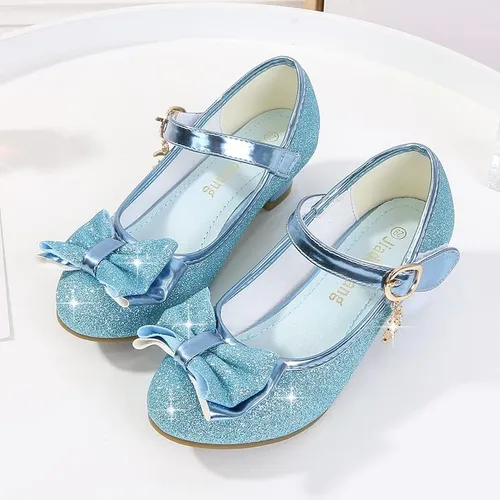 Miniatura 5 de Cadidi Dinos Zapatos de vestir para niñas con tacón de fiesta de boda Mary Jane Princess Flower Shoes (bebéniño pequeñoniño grande)