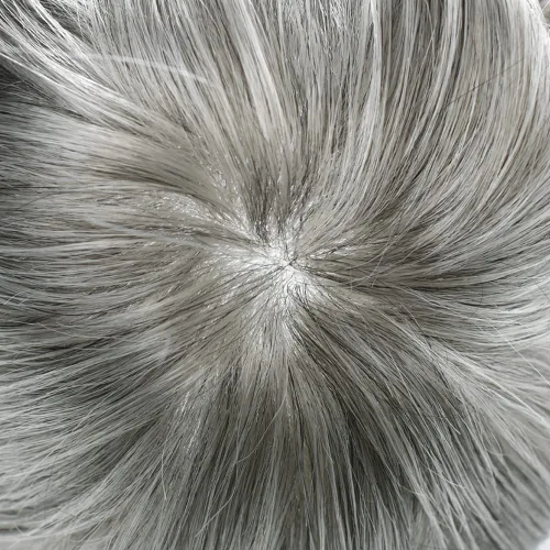 Miniatura 5 de Tupé para hombres Sistema de unidades de cabello humano real Cabello humano Hombre Tejido Pieza de pelo para hombres Toupee Hairpieces Piel ultra