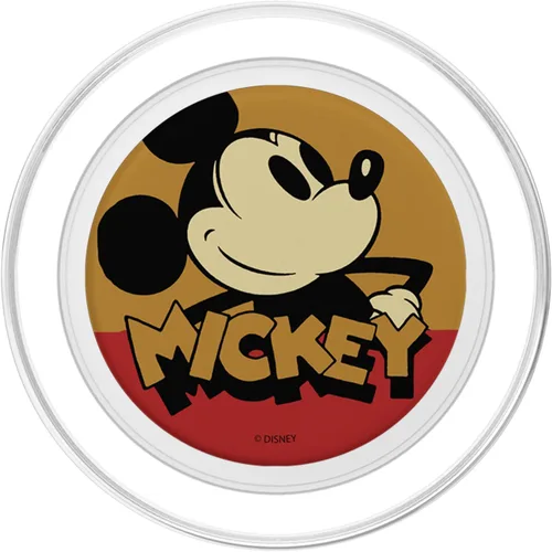 Miniatura 2 de Disney Mickey y sus amigos Mickey Sepia Retrato PopSockets MagSafe PopGrip para iPhone