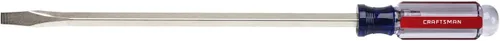 CRAFTSMAN Destornillador, ranurado, mango de acetato, 3/8 IN X 12 IN (CMHT65027)