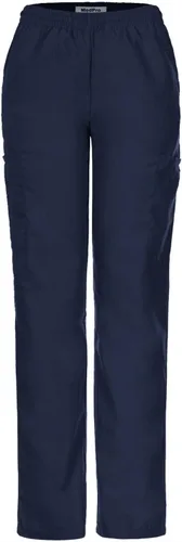 Miniatura 3 de Minty Mint Conjunto de uniforme médico sólido para mujer, suave, cómodo, transpirable, grosor moderado, conjunto de camisa y pantalones cargo