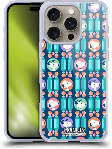 Miniatura 39 de Head Case Designs Snoopy Deco Dreams - Funda de gel suave con licencia oficial de Peanuts Blue Pattern compatible con Apple iPhone 7 Plus/iPhone 8