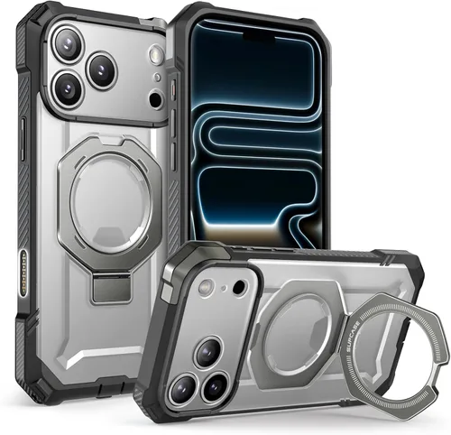 Miniatura 11 de SUPCASE Funda para iPhone 17 Pro Max con Soporte (Unicorn Beetle Grip), [Cubierta de Control de Cámara] [Compatible con MagSafe]