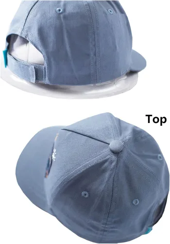 Miniatura 5 de UQ Gorros de béisbol ajustables de algodón para niños con diseño de estrellas