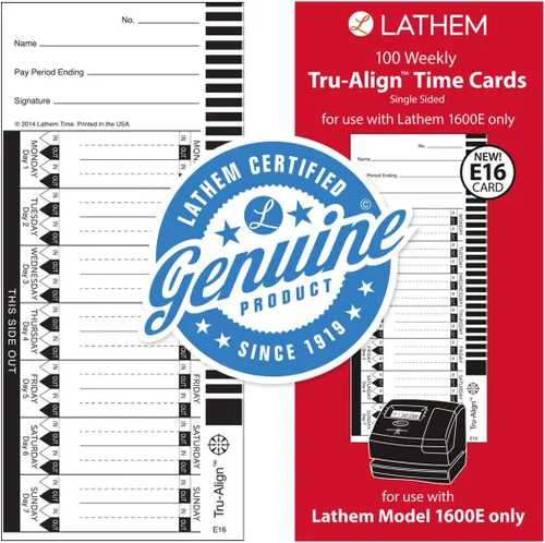 Miniatura 2 de Lathem, reloj con tecnología Tru-Align, N/A