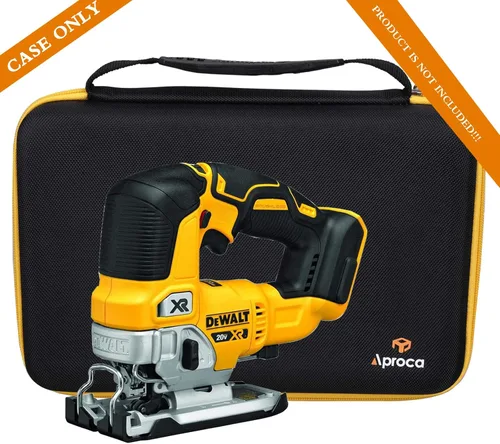 Miniatura 4 de Aproca Funda compatible con sierra de calar DEWALT 20V MAX XR (DCS334B), bolsa portátil de almacenamiento para accesorios (solo funda)