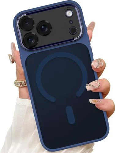 Miniatura 5 de ZIYE - Funda magnética para iPhone 13 Pro Max de 6.7 pulgadas, color negro Compatible with MagSafe, Soft TPU, Clear, Full Camera Lens Protection