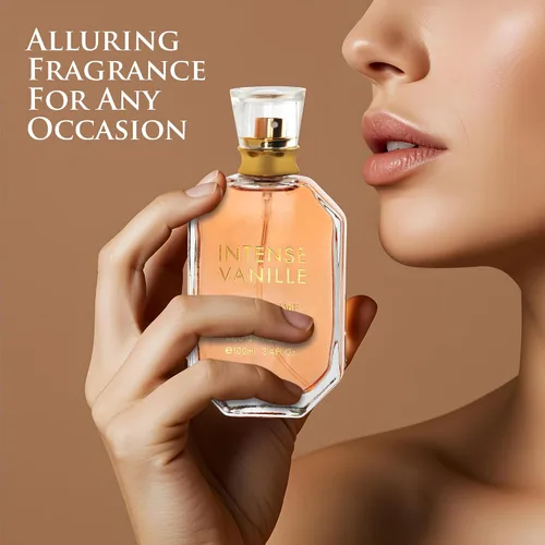 Miniatura 7 de Intense Vanille para mujer, fragancia oriental gourmand, notas superiores de mezcla de orquídea de vainilla y jazmín con frijol tonka y azúcar