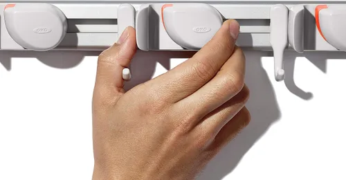 Miniatura 13 de OXO Good Grips Organizador Montado en Pared para Escoba y Fregona
