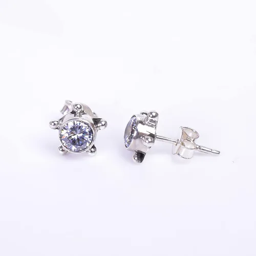 Miniatura 69 de Round Gemstone Stud Design 2