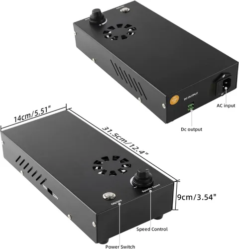 Miniatura 7 de FoxAlien Kit de actualización CNC 300 W DC husillo fresado motor para Masuter 4040, Masuter Pro, Masuter 3, 3018-SE V2 CNC Router máquina de grabado
