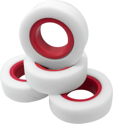 Miniatura 5 de ShareGoo - Paquete de 4 insertos de espuma de neumáticos de 1.9 pulgadas, interior y exterior de goma de doble etapa para neumáticos de 4.488-4.724