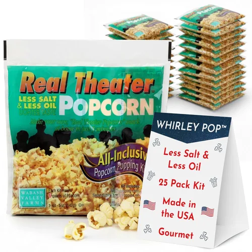 Miniatura 14 de Paquetes de palomitas de maíz todo en uno, kits de palomitas de maíz todo incluido, maíz dulce y salado, granos de palomitas de maíz para máquina
