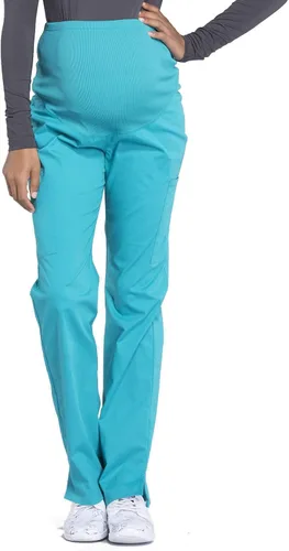 Cherokee Pantalones médicos de maternidad para mujer, WW220 para profesionales de trabajo, suaves, elásticos