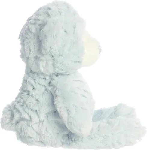 Miniatura 4 de Aurora Snuggly Huggy Bear - Animal de peluche para bebé, compañero reconfortante, juego imaginativo, color azul, 7 pulgadas