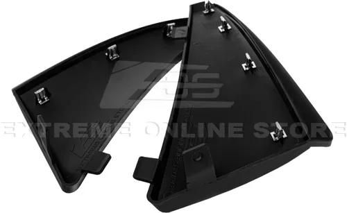Miniatura 9 de Repuesto para los modelos Chevrolet Corvette C8 Stingray y Z51 2020 actuales GM Factory XL - Par de protectores de salpicaduras laterales Plástico