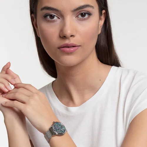 Miniatura 5 de Thomas Sabo WA0344-201-218-33 - Reloj analógico de cuarzo para mujer con correa de acero inoxidable