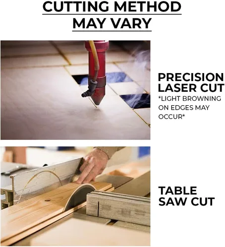 Miniatura 6 de Madera contrachapada de abedul báltico de 1/2 x 12 x 12 - Grado B/BB (paquete de 3) perfecto para artes y manualidades, proyectos escolares