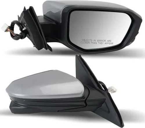 Miniatura 20 de Espejo lateral del conductor compatible con Honda Civic Coupe Sedan Hatchback 2016, 2017, 2018, 2019, 2020, 2021, espejo con cristal eléctrico, sin