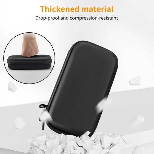 Miniatura 2 de Funda de bolsillo 3 compatible con DJI OSMO Pocket 3 Creator Combo Accesorios Bolsa de transporte portátil, bolsa de poliuretano de almacenamiento