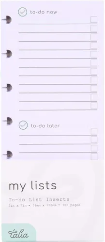 Miniatura 3 de Talia - Recambios para cuaderno con espiral (Páginas en blanco (negro), Junior (5.5 x 8.5 pulgadas))