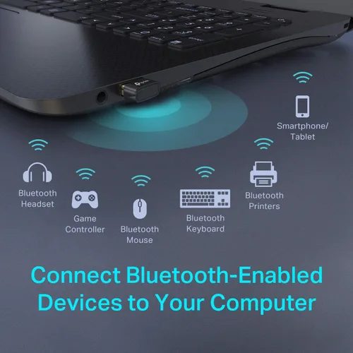 Miniatura 3 de TP-Link Adaptador USB Bluetooth para PC, receptor Dongle Bluetooth 4.0, Plug & Play, tamaño nano, tecnología EDR y A2DP, compatible con Windows