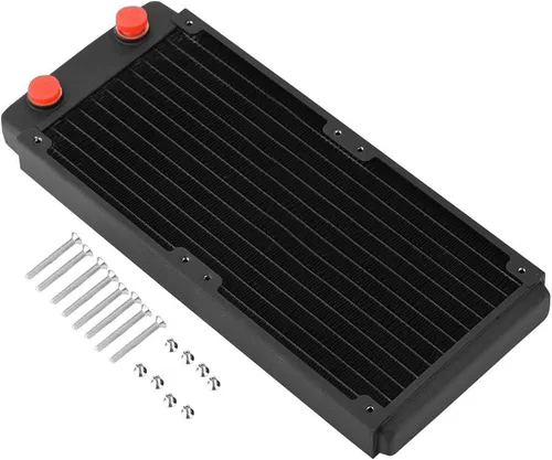 TSRP-BP - Disipador de calor de radiador de cobre, rosca G1/4, intercambiador de calor líquido de refrigeración por agua para computadora,