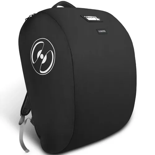 Miniatura 13 de YOREPEK Bolsas acolchadas para asiento de automóvil para viajes aéreos, se adapta al asiento de automóvil Doona con base isofix, mochila resistente
