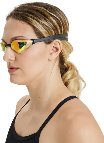 Miniatura 4 de Arena Gafas de natación de carreras unisex Cobra Core Swipe antivaho para hombres y mujeres con lente de policarbonato con espejo/sin espejo