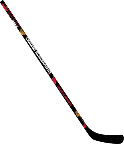 Miniatura 29 de Franklin Sports NHL Team - Palo de hockey callejero de vinilo de 48 pulgadas Pittsburgh Penguins