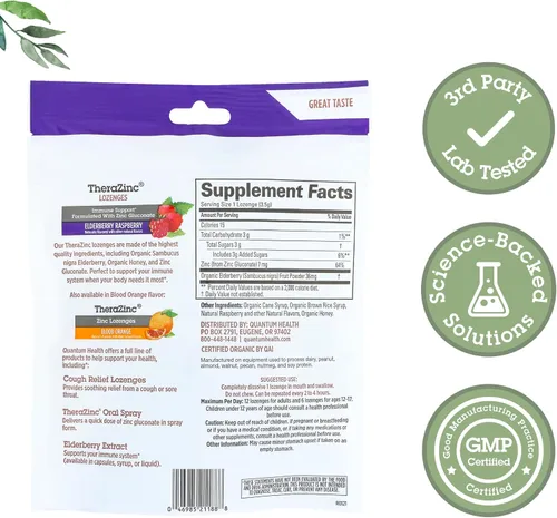 Miniatura 2 de Thera Zinc orgánico Therazinc Lozenges, QUA21188, -, -, 1