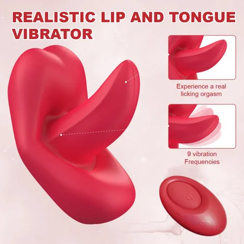 Miniatura 3 de Juguetes sexuales para adultos, vibrador de punto G, juguete de rosa, vibrador de lengua de mariposa con 9 modos de vibración, estimulador