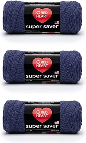 Miniatura 110 de Red Heart Hilo Super Saver, paquete de 3, estampado artístico, 3 unidades Estampado De Artista
