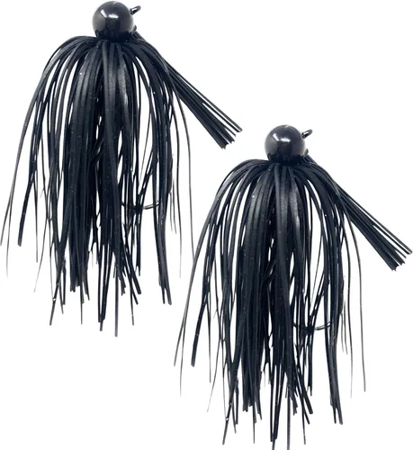 Miniatura 22 de Reaction Tackle Plantillas de fútbol de tungsteno para pesca de lubina, diseño de cebo sin malas hierbas, 97% de tungsteno puro, cabeza de plantilla