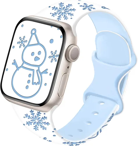 Miniatura 35 de Dressy Designer - Correa de silicona para orgullo compatible con Apple Watch para mujeres y hombres de 38/40/41/42/44/45/46/1.929 in, correas