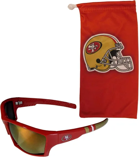 Miniatura 7 de Siskiyou Sports NFL Unisex Edge Wrap Sunglass and Bag Set