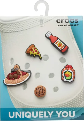 Miniatura 2 de Adornos para crocs de la marca Jibbitz 5 por paquete temática de comida