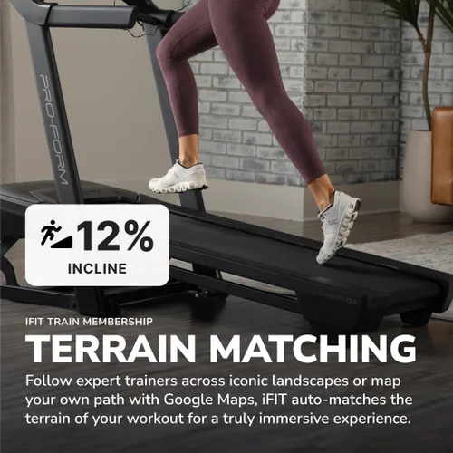 Miniatura 4 de Proform Cintas de correr de carbono: cintas de correr para caminar y correr con ventilador integrado y diseño de ahorro de espacio